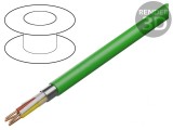 Cablu Exterior EiB/KNX 2x2x0,8mm Cu PVC Verde