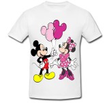 Tricou &quot; Mickey Mouse and Minnie Mouse - baloane &quot;
