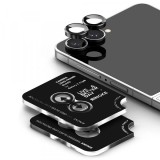Folie de protectie Camera Spate Ringke pentru Samsung Galaxy Z Flip8 F776, Sticla Securizata, Set 2 bucati, Neagra
