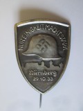 Insignă Germania nazistă Nurnberg 1933:Numai unitatea te face puternic