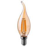 Bec led e14 4w cu filament 2200k alb cald, Oem