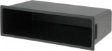 Cadru radio Rama adaptoare radio 2 ISO neagra 58x188mm, 4Carmedia