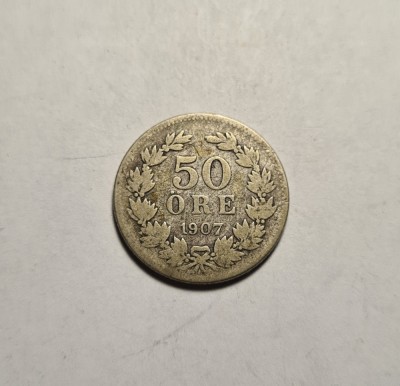 Suedia 50 Ore 1907 foto