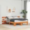 vidaXL Cadru de pat cu sertar Maro 140 x 200 cm 3385690
