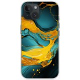 Husa personalizata compatibila apple iphone 15 plus, magsafe atasare magnetica, antisoc, neons and brights 16