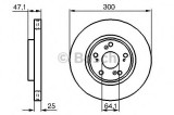 Disc frana HONDA ACCORD VII Tourer (CM) (2003 - 2008) BOSCH 0 986 479 227
