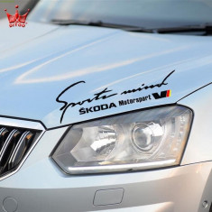 Sticker Sports Mind SKODA Motorsport foto