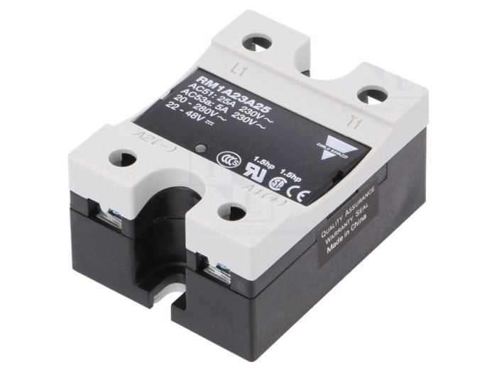 Releu semiconductor 25A comutare la zero