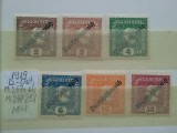 1919- Austria-Rep.D.-Ost.-Mi 247-251-6 val.-ned.-MH