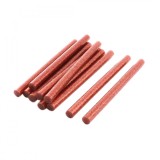 Pachet Set 1kg batoane silicon rosu cu sclipici 11mm 20cm 50buc