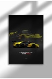 mxm_racing_42|Poster de curse GT și DTM, mașini de curse moderne pe p&acirc;nză, artă murală fără ramă cu motorsport, legende de pistă | A3 (29.7 x 42 cm) -