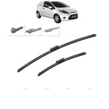 Cumpara ieftin Set 2 Stergatoare FORD FIESTA VI Van 2008-2017, pentru parbriz, Bosch Aerotwin Multi