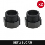 Set 2 bucati - Reductie bazin IBC 1000L S60X6X2" cu filet exterior Topautochei&amp;#174;
