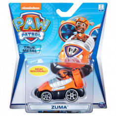 Masinuta cu figurina Paw Patrol True Metal, Zuma 20115877