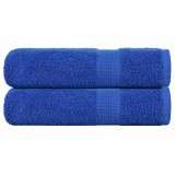 Gossi prosoape de dus, frogn, 2 buc., albastru, 70x140 cm, 360 g/m2