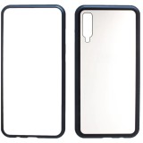 Husa 360 de grade magnetica, Classtitude, sticla transparenta fata - spate, bumper metalic, pentru iPhone XS