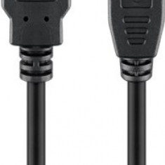 Cablu imprimanta USB 2.0 A tata - USB B tata, 3m, negru, Goobay