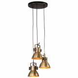 Cumpara ieftin Lampa suspendata 25 W, alama antichizata, 30x30x100 cm, E27