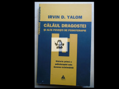 Irvin D Yalom Calaul dragostei si alte povestiri de psihoterapie foto