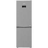 Combina frigorifica Beko B5RCNA365HXB, 316 l, No Frost, AeroFlow, HarvestFresh, Clasa D, H 186.5 cm, Argintiu
