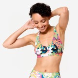 Bustieră de baie Agatha flori multicolore Damă, OLAIAN