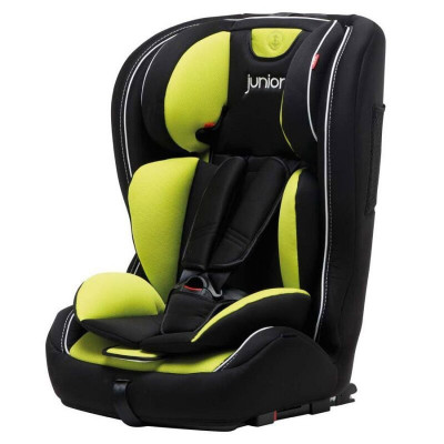 Scaun auto copil 2 in 1 Premium Plus 802 Isofix ECE R44/04, 9-36 kg - Negru/Verde PET44440413 foto