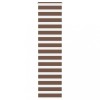 Jaluzea tip zebra maro lățime țesătură 55,9 cm poliester