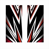 Set 2 stickere autoadezive pentru st&Atilde;&cent;lpi u&Egrave;i auto, print exterior hd, orajet ecosolvent, 50x22 cm