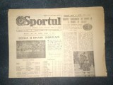 ZIARUL SPORTUL 1 OCTOMBRIE 1984 ETAPA