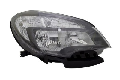Far Opel Mokka, 12.2012-09.2016, partea Dreapta, cu lumina de zi; H7+HB3+W21/5W+WY21W; electric; negru; cu motor, DEPO foto