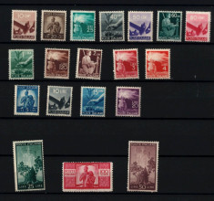 Italia 1945 serie incompleta MNH valoare cheie 500 euro foto