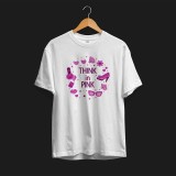 Tricou personalizat Think In Pink - M