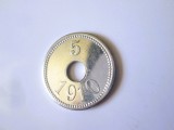 Cumpara ieftin Rara! Groenlanda 5 Ore 1910 Thule Kap York UNC moneda din aluminiu editie limitata 5000 bucati la cel mai mic pret
