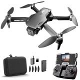 Cumpara ieftin Drona cu 2 camere iUni M10, Ecran LCD 2.4 inch, Wi-Fi FPV, Card microSD 8GB, Pliabila, Transmisie live pe telefon