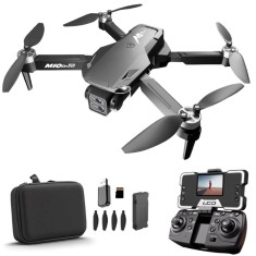 Drona cu 2 camere iUni M10, Ecran LCD 2.4 inch, Wi-Fi FPV, Card microSD 8GB, Pliabila, Transmisie live pe telefon