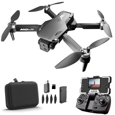 Drona cu 2 camere iUni M10, Ecran LCD 2.4 inch, Wi-Fi FPV, Card microSD 8GB, Pliabila, Transmisie live pe telefon foto