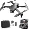 Drona cu 2 camere iUni M10, Ecran LCD 2.4 inch, Wi-Fi FPV, Card microSD 8GB, Pliabila, Transmisie live pe telefon