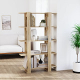 Bibliotecă/Separator cameră, stejar sonoma, 100x30x160 cm
