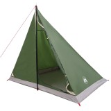 vidaXL Cort de backpacking Verde 2 persoane 42018562
