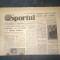ZIARUL SPORTUL 30 IULIE 1985 INTERVIU MIRCEA LUCESCU