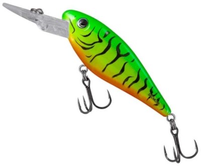 Vobler Salmo Rattlin Executor Floating, Green Tiger, 7cm, 1buc/pac foto