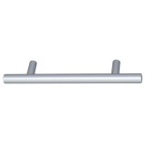 Maner pentru mobila, din plastic, finisaj crom satinat, M 484.61.23, M4 x 96 mm
