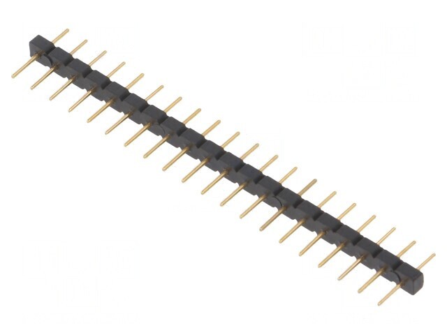 Şir pini tată 20 pini 2,54mm THT aurit