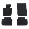 Set covorase auto mocheta Velor BMW X3 (E83), 06.2003-11.2010, negru,