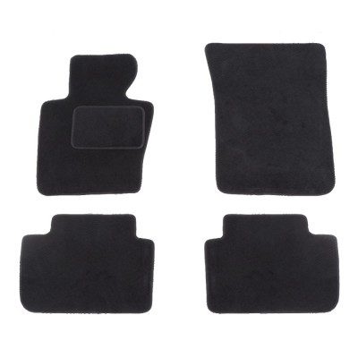 Set covorase auto mocheta Velor BMW X3 (E83), 06.2003-11.2010, negru, foto