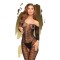 Catsuit-uri - Penthouse Diva de Vis Bodystocking Negru Small-Large