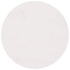 VidaXL Blat de masă, alb, &Oslash;50x2,5 cm, lemn masiv de pin 813653
