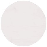VidaXL Blat de masă, alb, &Oslash;50x2,5 cm, lemn masiv de pin