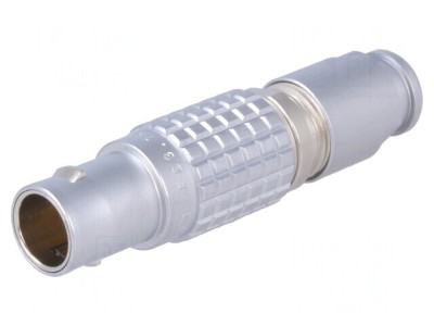 Conector Circular 1B Mufă Tată 6 PIN Lipire pe Cablu foto