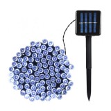 Instalatie Solara 200 LED Alb Rece, 22m, Exterior/Interior, Decor Craciun, An Nou, Nunta, Botez, Petreceri